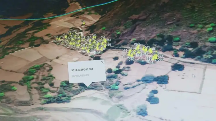 scale model of village